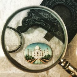 Miniature Taj Mahal Painting